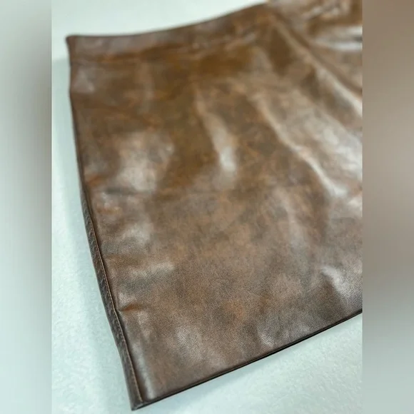 Fashion Nova Brown Mini Skirt - Picture 6 of 12